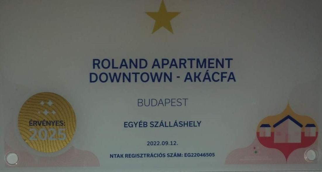 Roland Apartment Downtown - Akacfa بودابست المظهر الخارجي الصورة